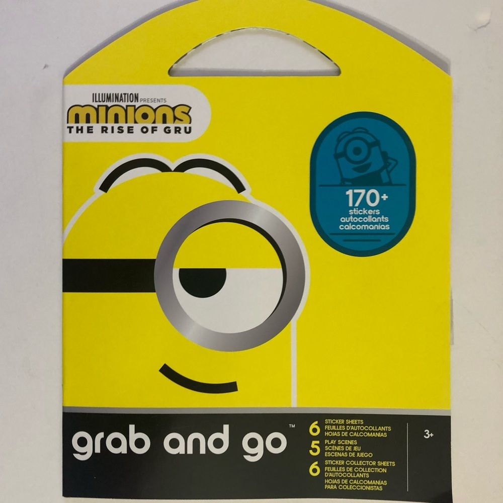 Minions “Grab and Go” Sticker Variety Pack